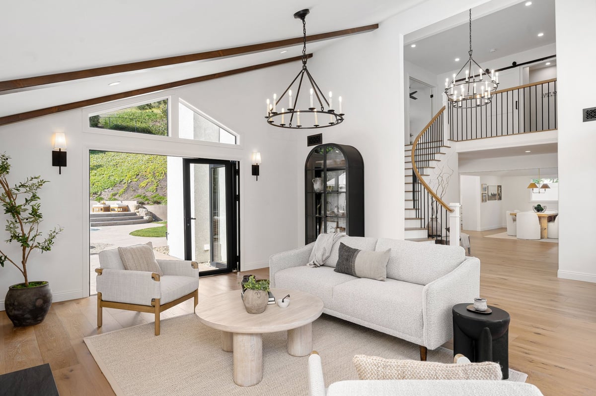 Modern Staten Island home with backyard view — cleaned by Bright & Fresh